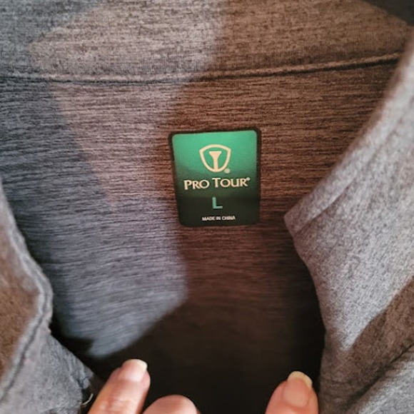 Pro Tour Dri Fit 1/4 zip long sleeve top - Picture 4 of 8